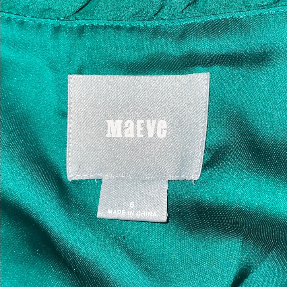 Anthropologie Maeve Kelly green mini dress - Picture 3 of 6